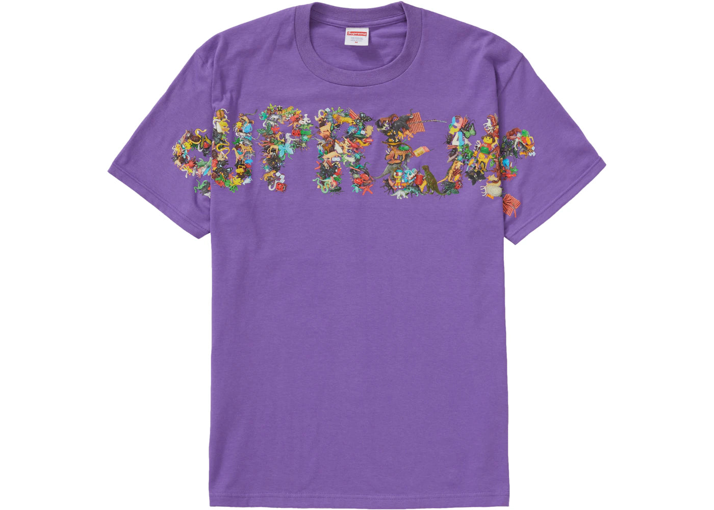 Supreme Toy Pile Tee Purple