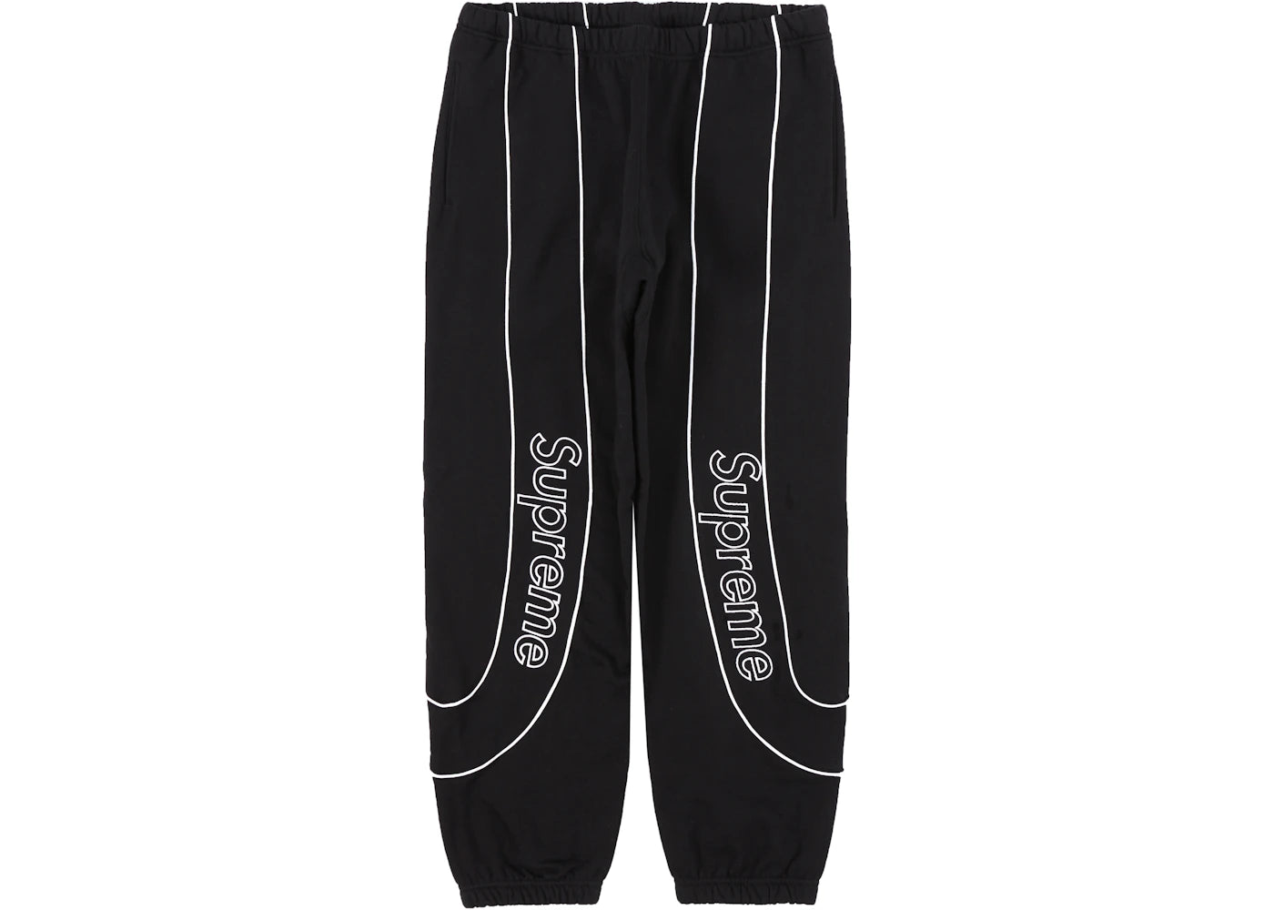 Supreme Track Paneled Sweatpant Black