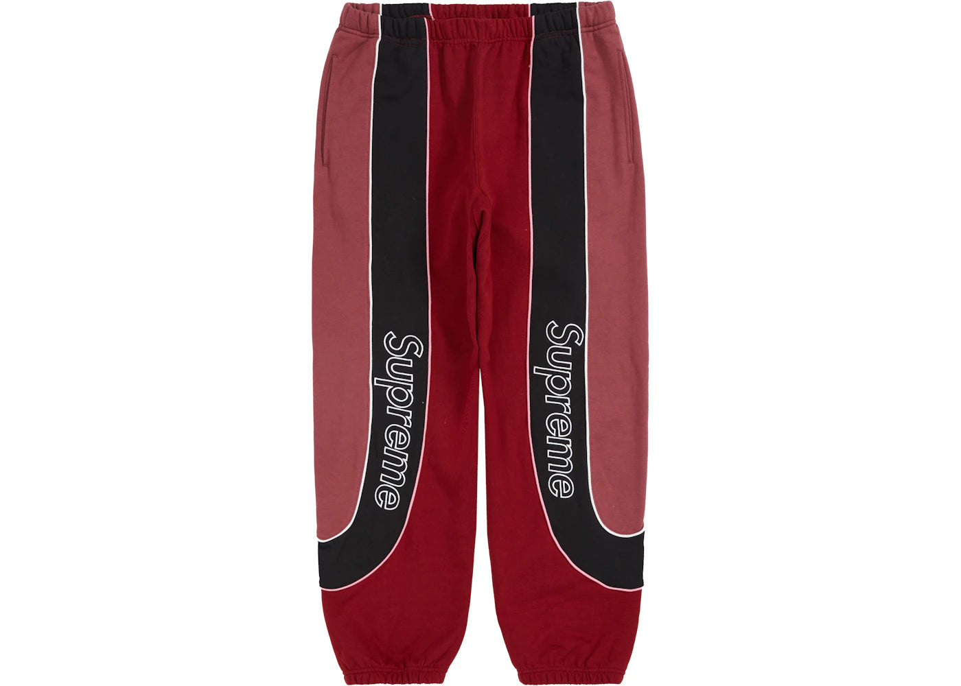 Supreme Track Paneled Sweatpant Cardinal