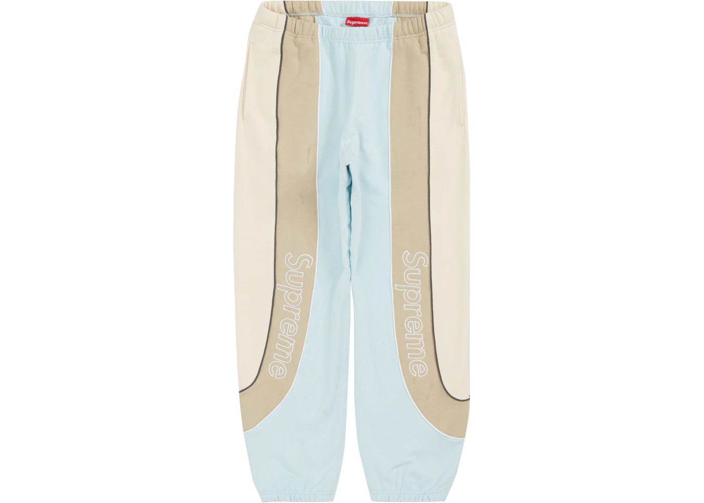 Supreme Track Paneled Sweatpant Pale Blue