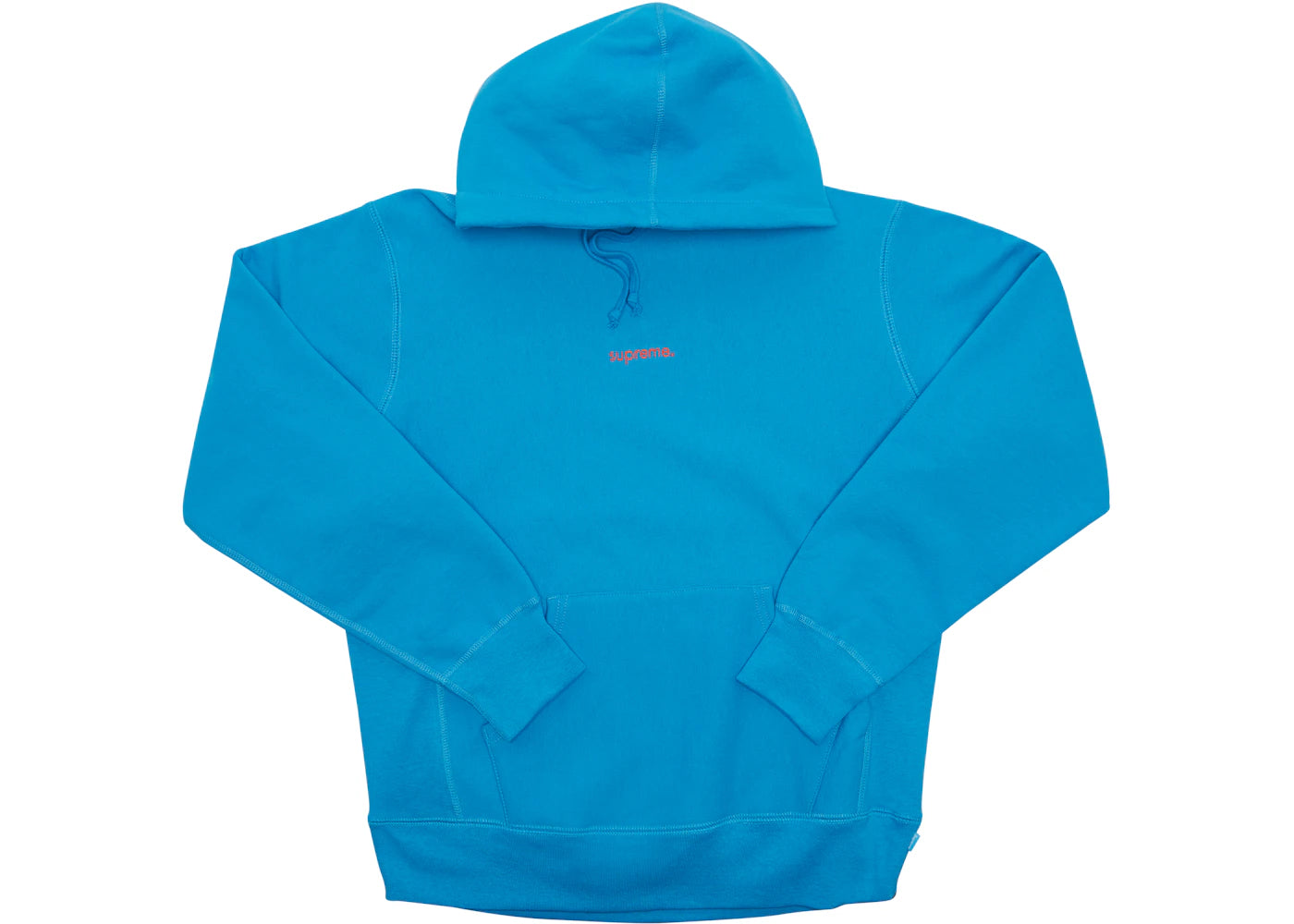 Supreme Trademark Hooded Sweatshirt Bright Royal
