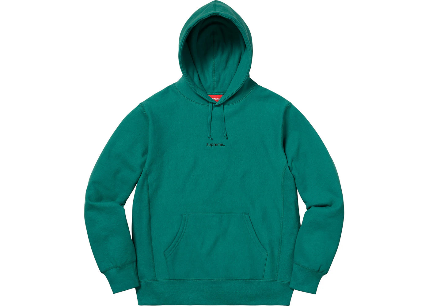 Supreme Trademark Hooded Sweatshirt Dark Teal