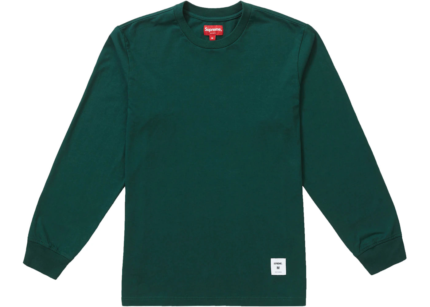 Supreme Trademark L/S Top Dark Green