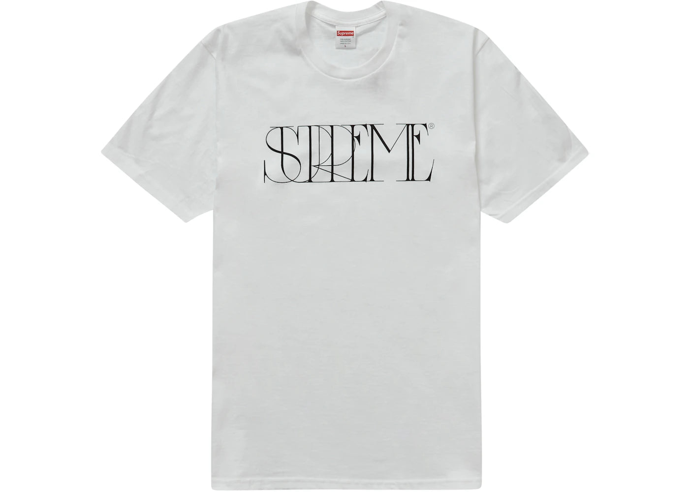 Supreme Trademark Tee White