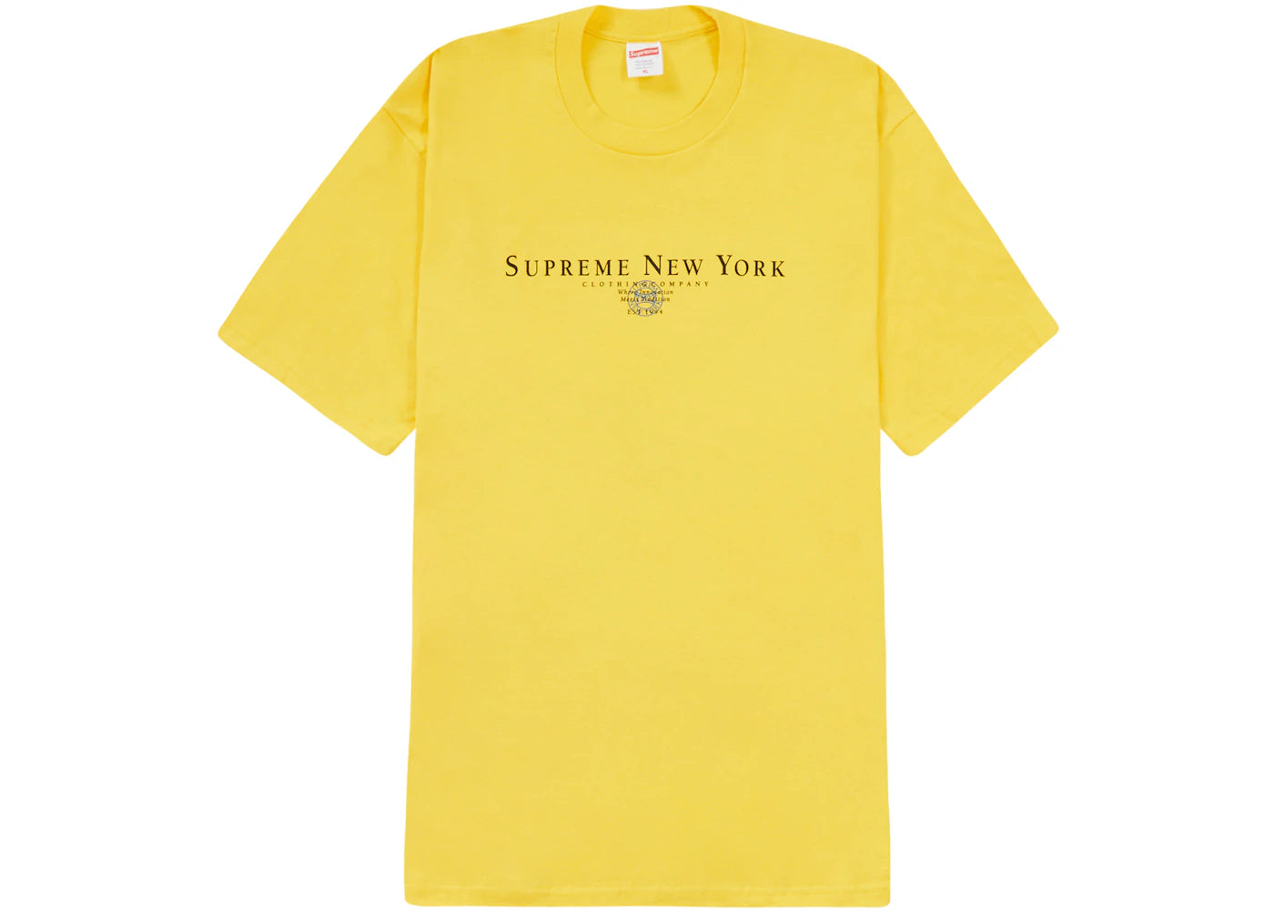 Supreme Tradition Tee Yellow