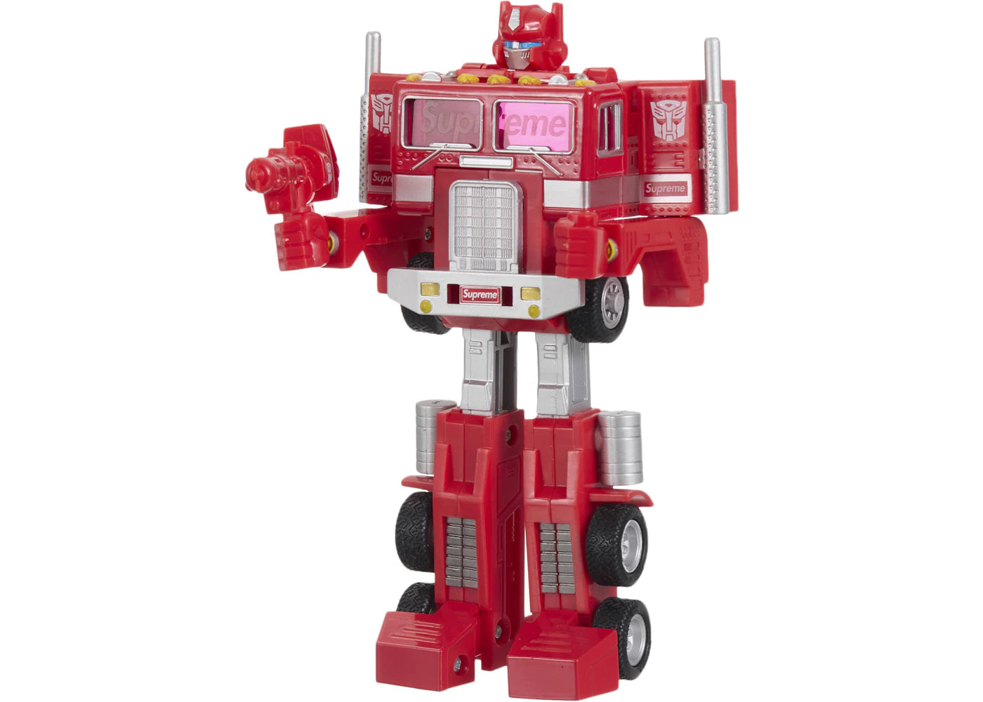 Supreme Transformers G1 Optimus Prime Figure Red