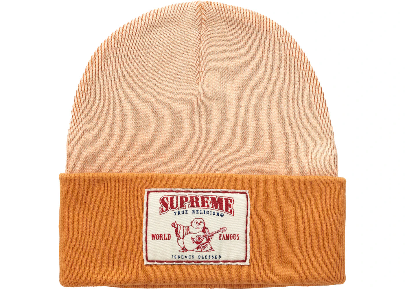 Supreme True Religion Beanie Dusty Orange