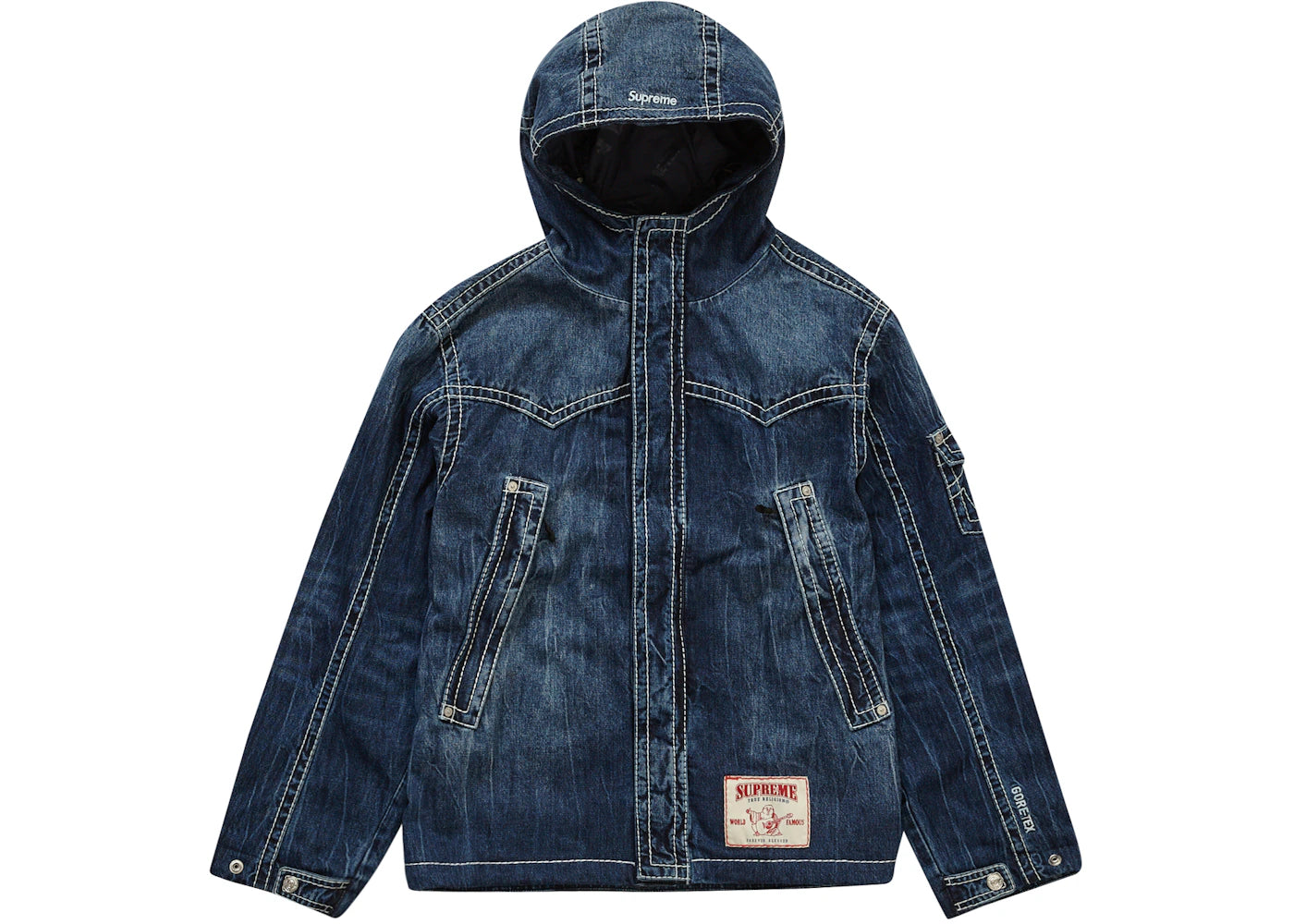 Supreme True Religion GORE-TEX Shell Jacket Denim