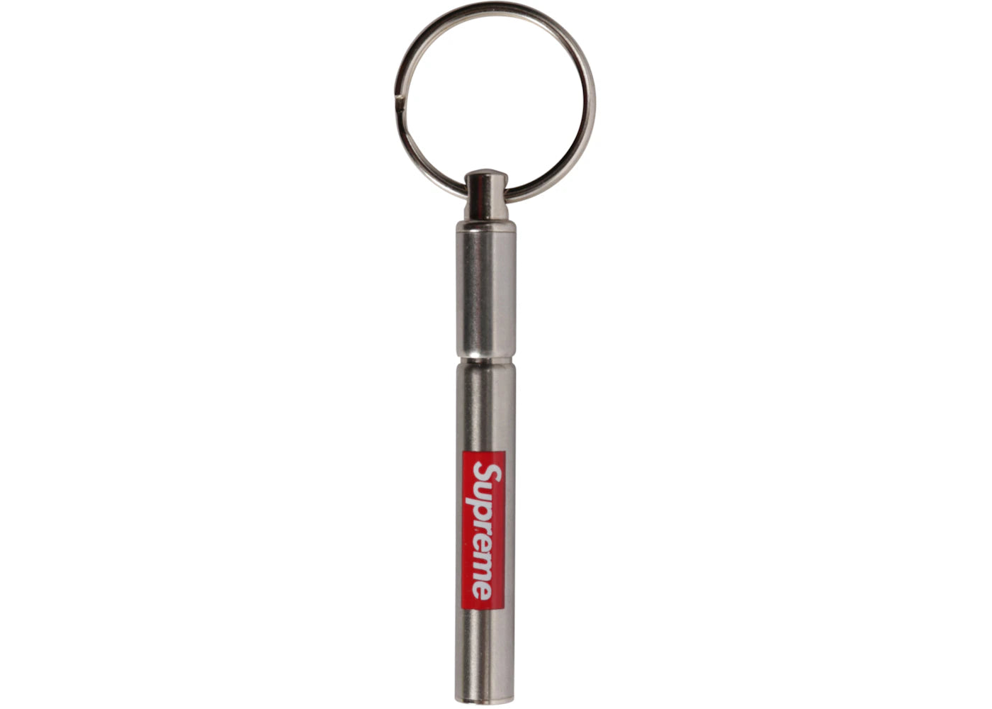 Supreme True Utility Telepen Keychain Silver