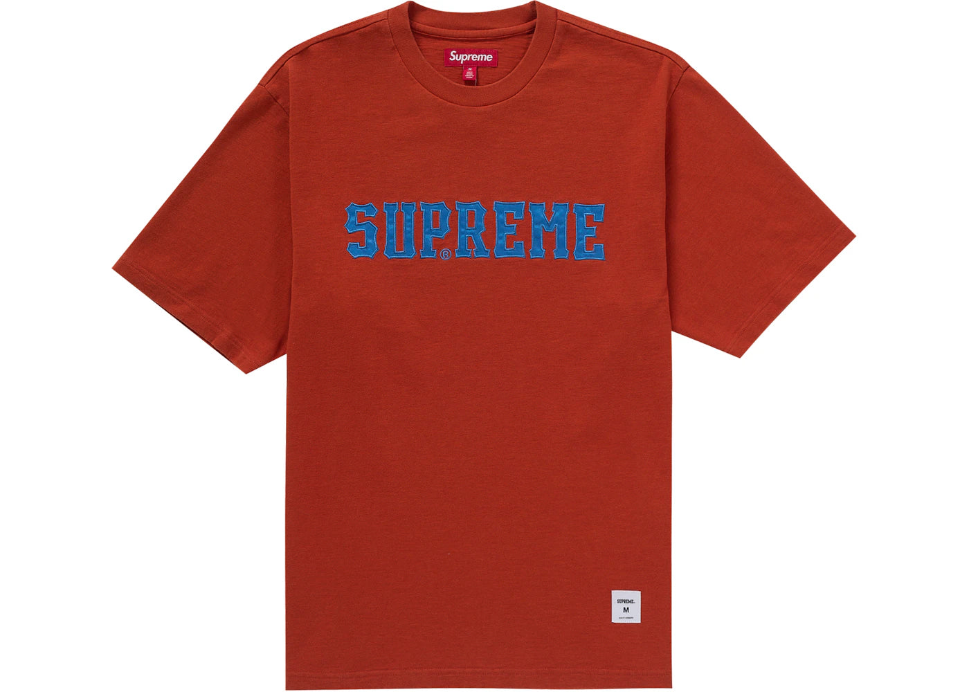 Supreme Twill Applique S/S Top Orange