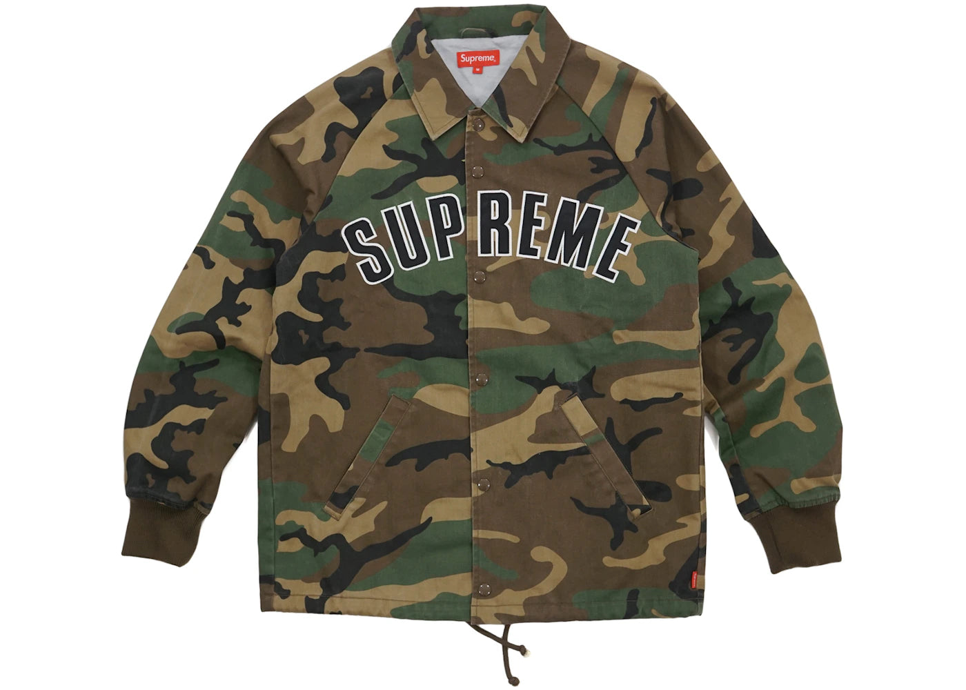 Supreme Twill Coaches Jacket Camo