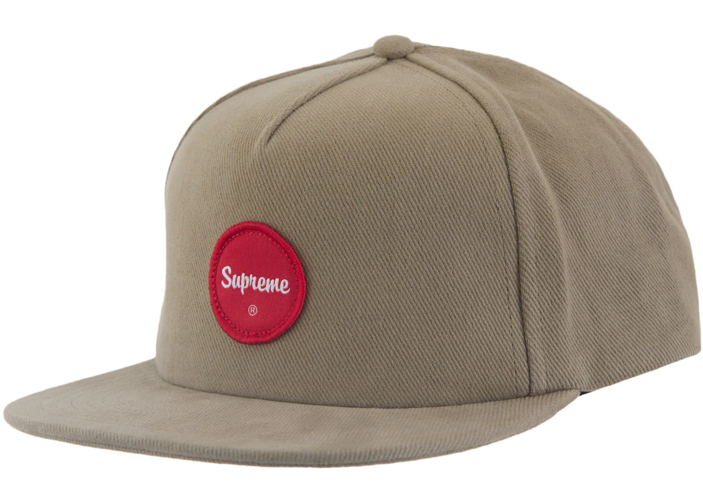 Supreme Twill Patch 5-Panel Khaki