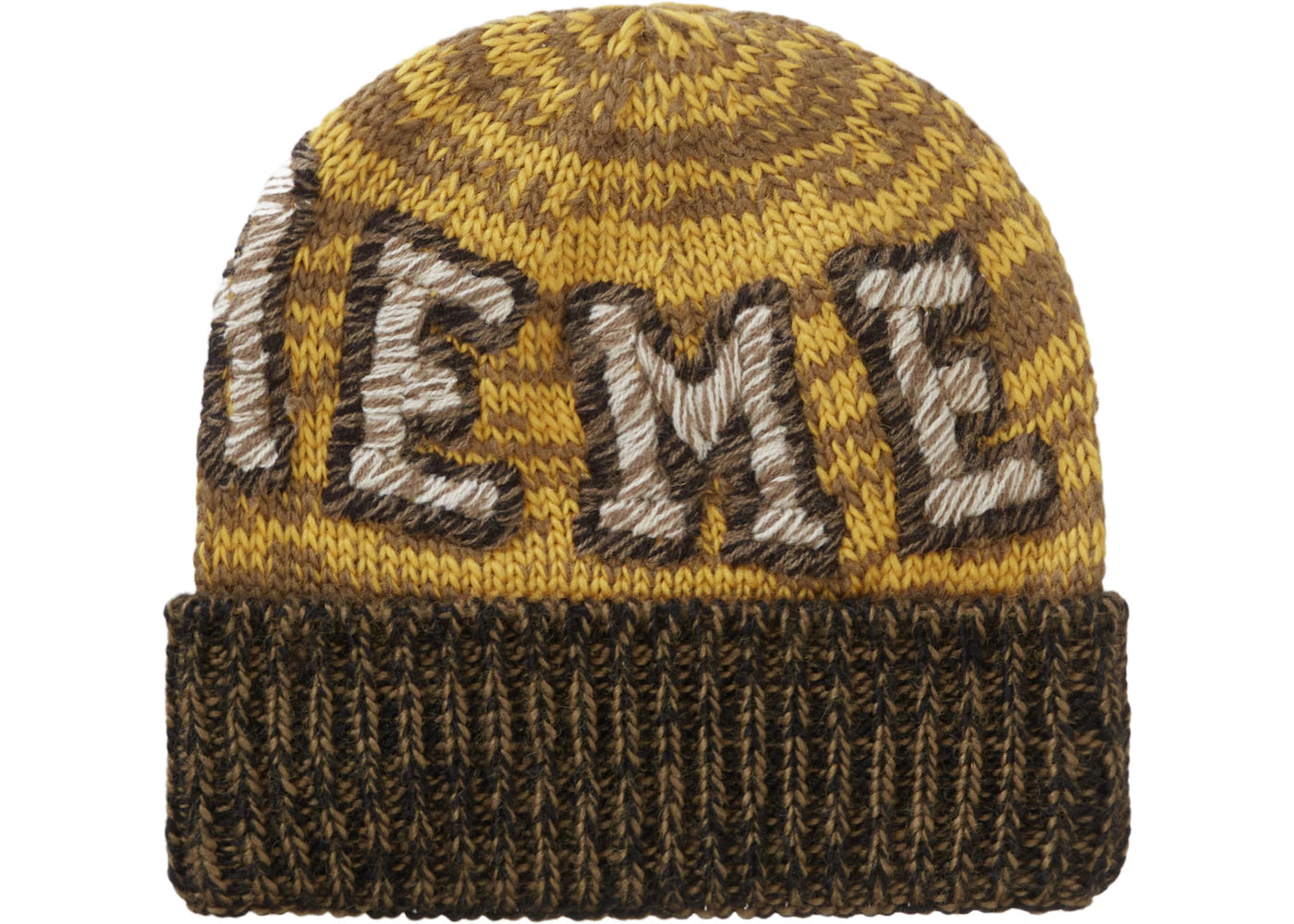 Supreme Twist Beanie Brown