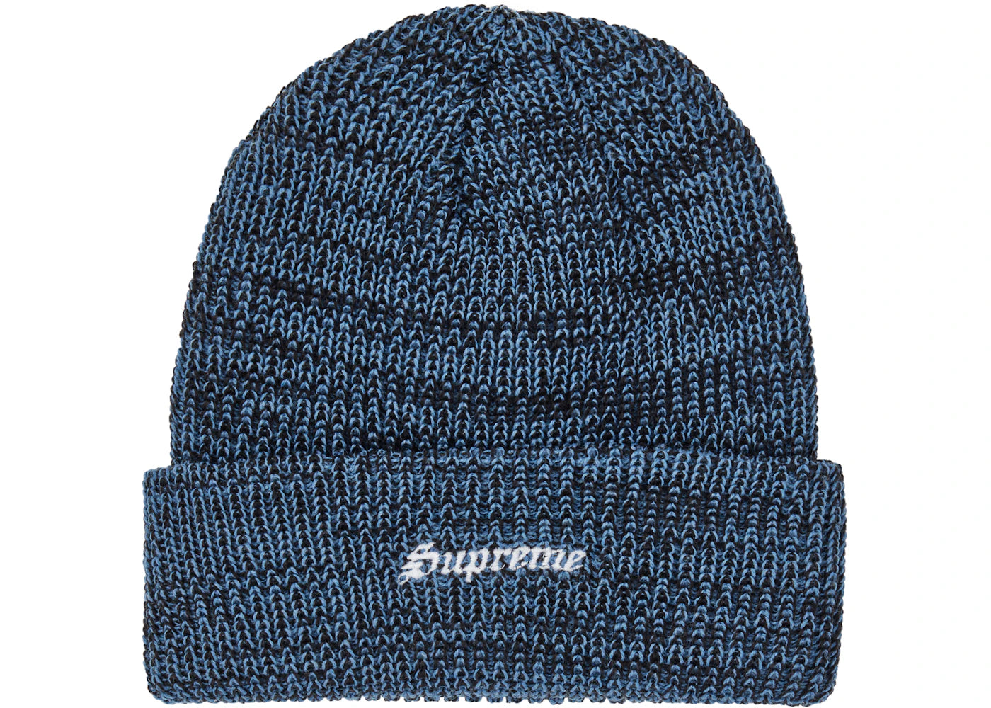 Supreme Twisted Loose Gauge Beanie Blue