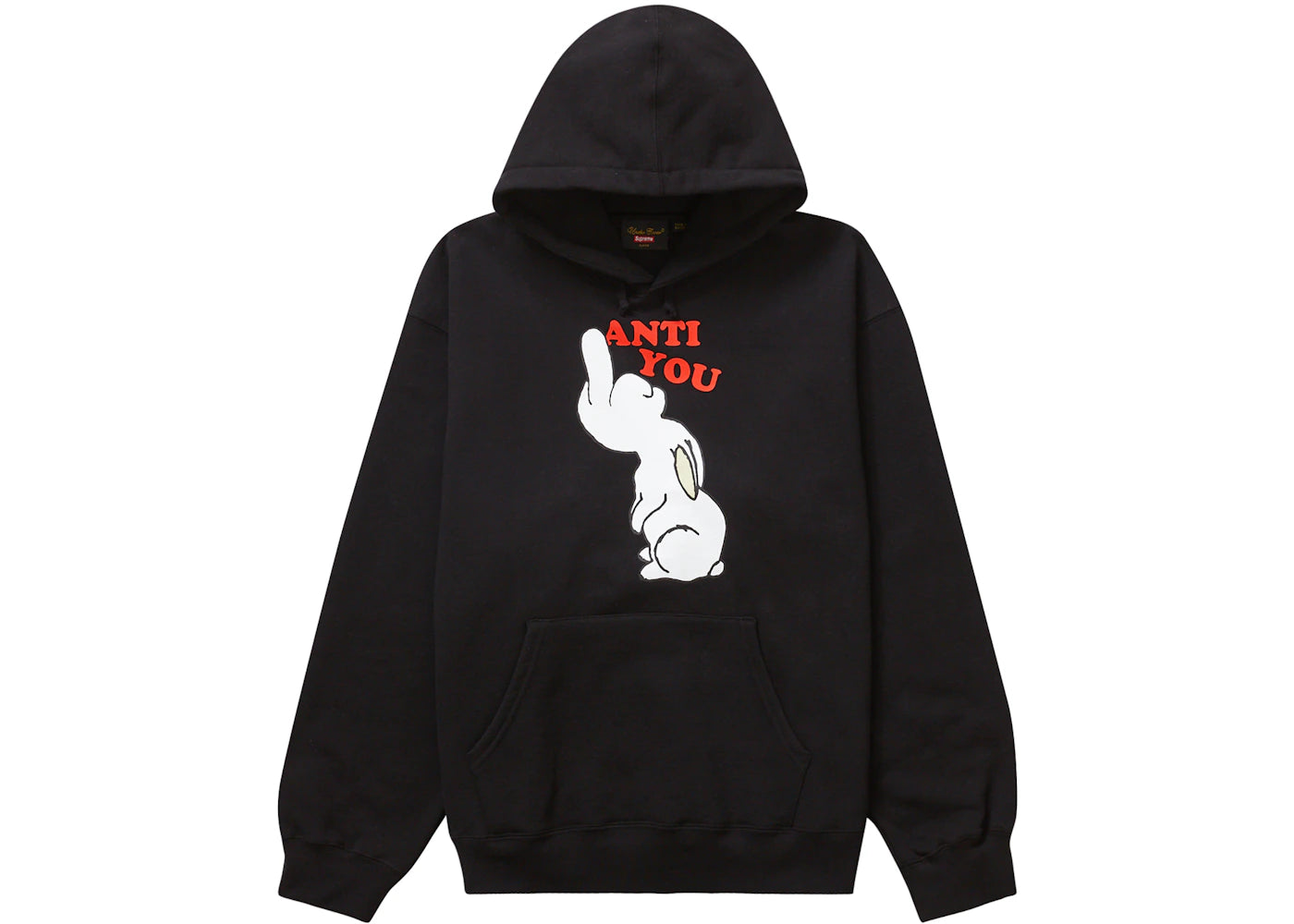 Supreme UNDERCOVER Anti You Hooded Sweatshirt Black
