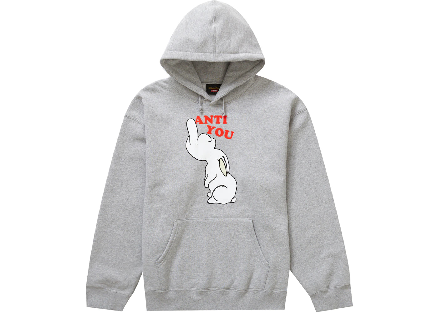 Supreme UNDERCOVER Anti You Hooded Sweatshirt Heather Grey