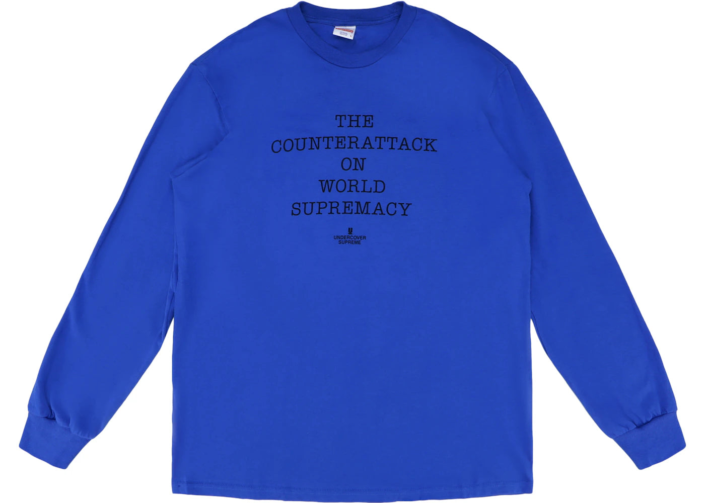 Supreme UNDERCOVER/Public Enemy Counterattack L/S Tee Royal