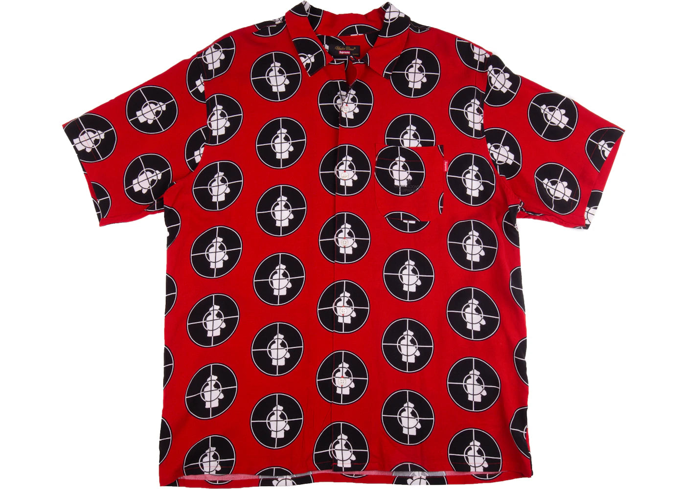 Supreme UNDERCOVER/Public Enemy Rayon Shirt Red