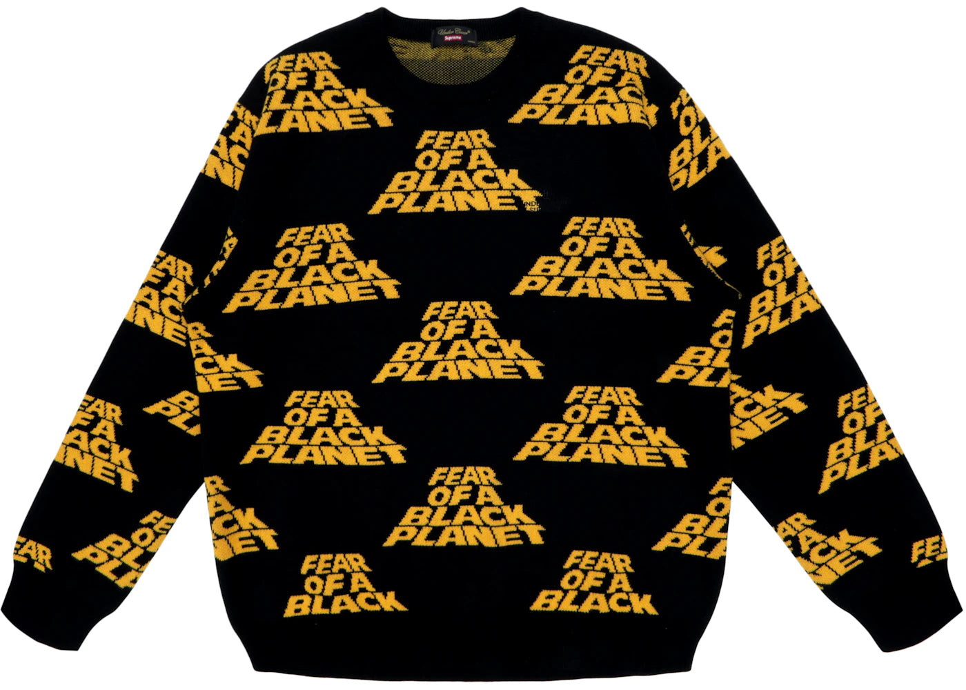 Supreme UNDERCOVER/Public Enemy Sweater Black