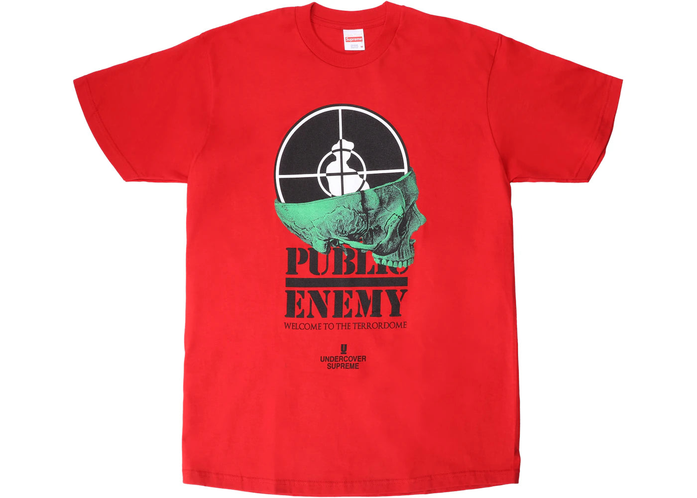 Supreme UNDERCOVER/Public Enemy Terrordome Tee Red