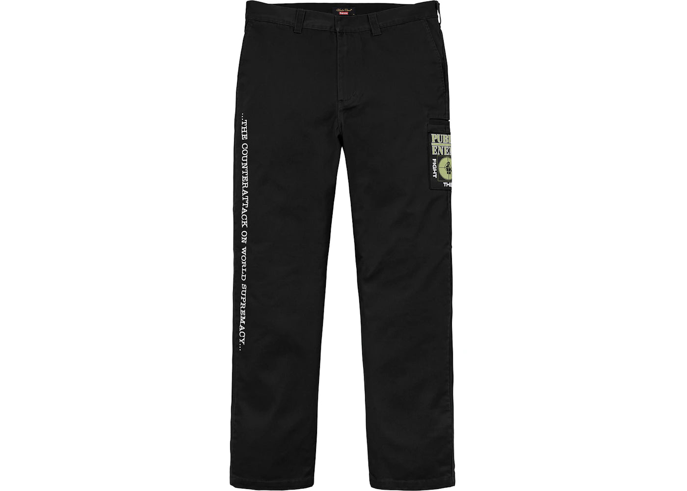 Supreme UNDERCOVER/Public Enemy Work Pant Black