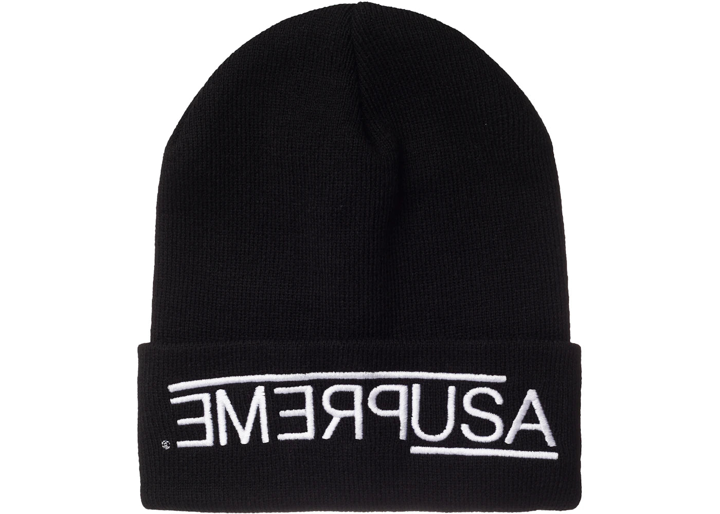 Supreme USA Beanie Black