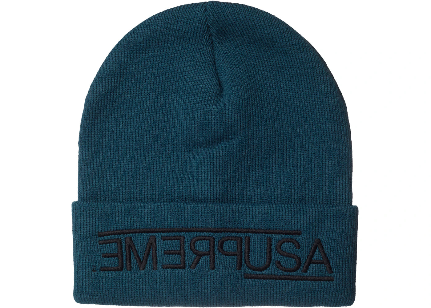 Supreme USA Beanie Work Teal