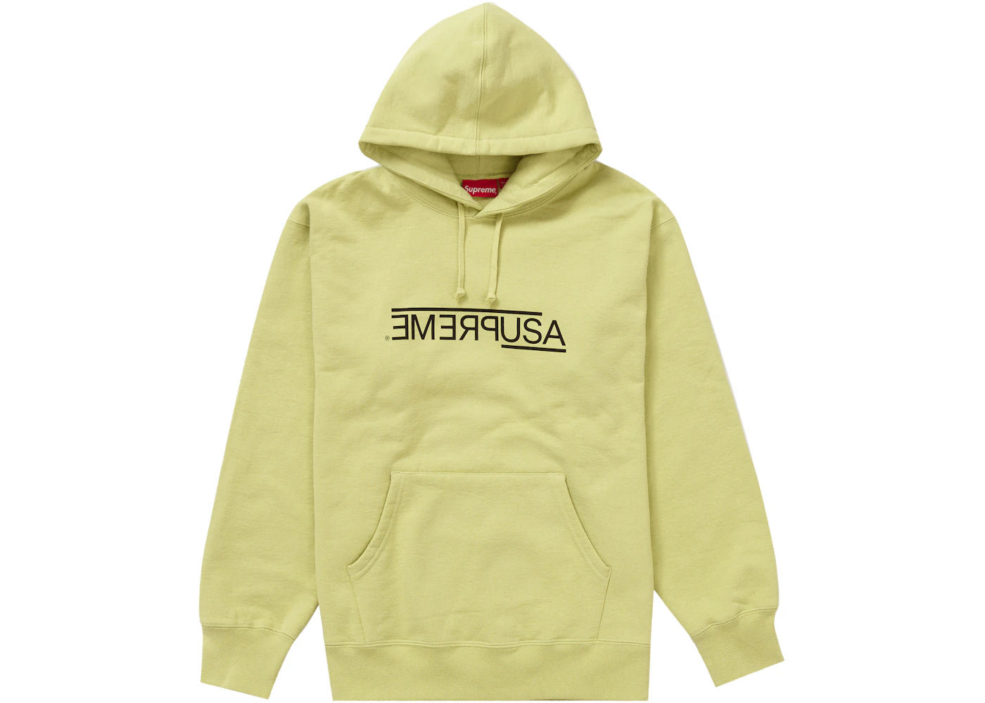 Supreme USA Hooded Sweatshirt Light Sage