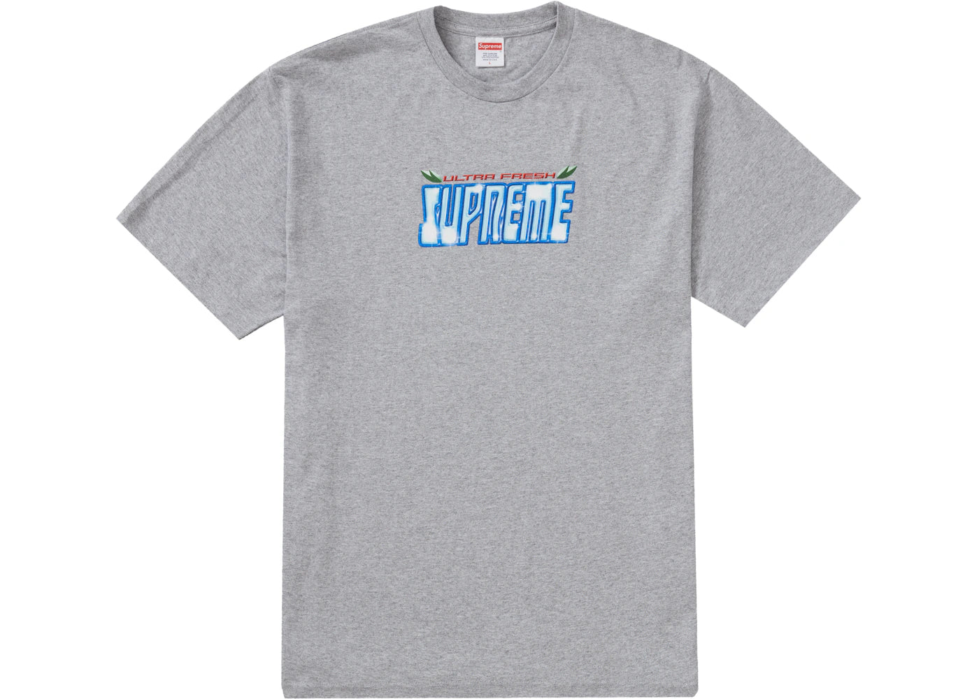 Supreme Ultra Fresh Tee Heather Grey
