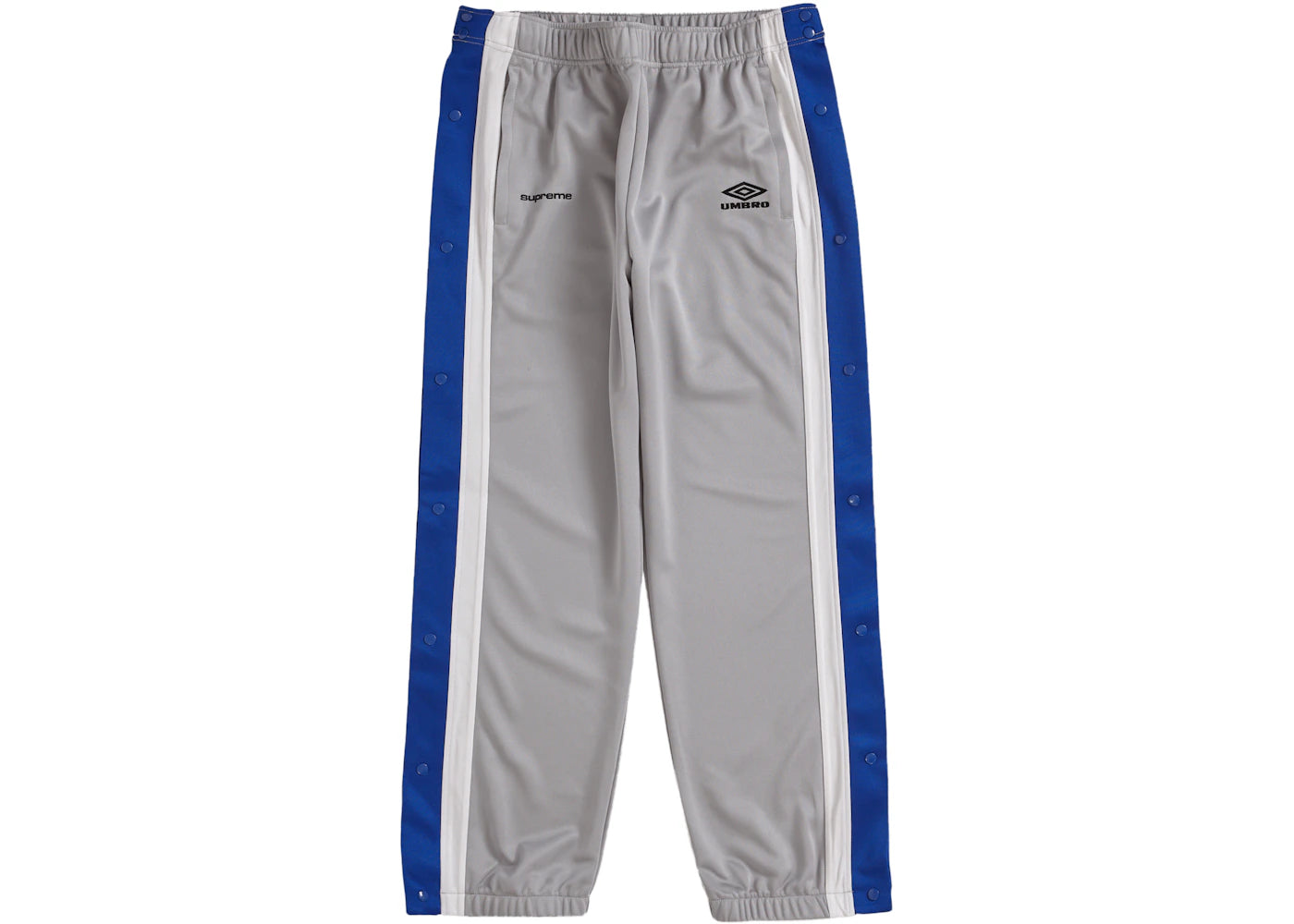Supreme Umbro Break-Away Track Pant Light Grey