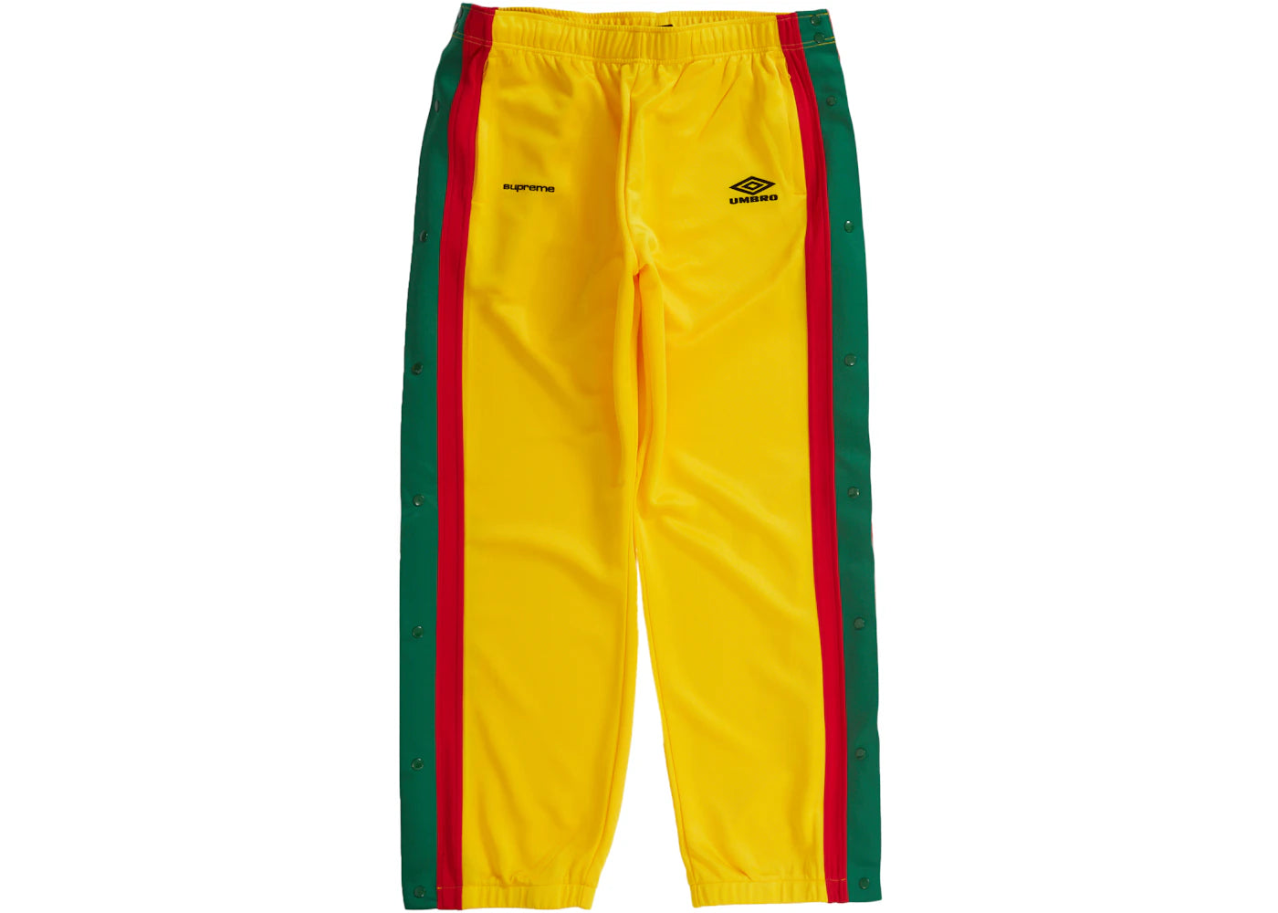 Supreme Umbro Break-Away Track Pant Yellow