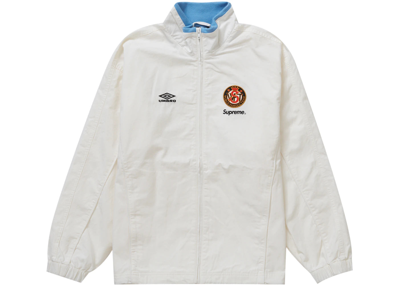 Supreme Umbro Cotton Ripstop Track Jacket White