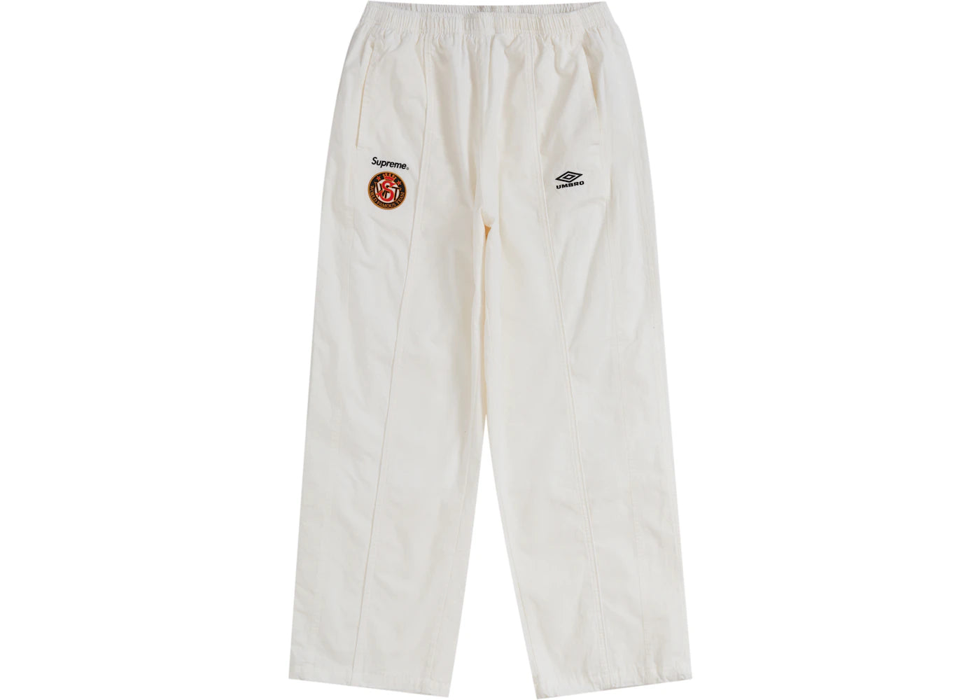 Supreme Umbro Cotton Ripstop Track Pant White