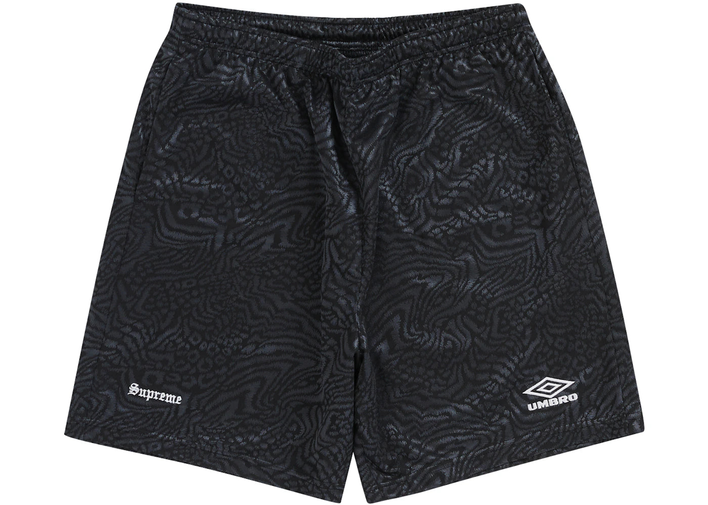 Supreme Umbro Jacquard Animal Print Soccer Short Black