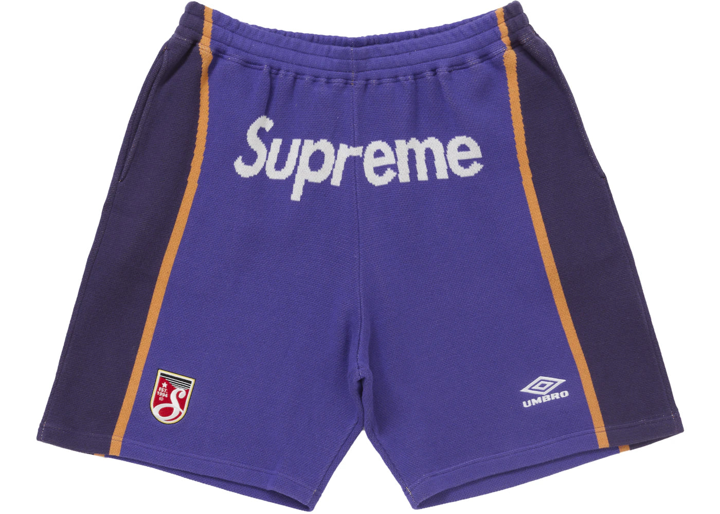 Supreme Umbro Knit Soccer Short Purple