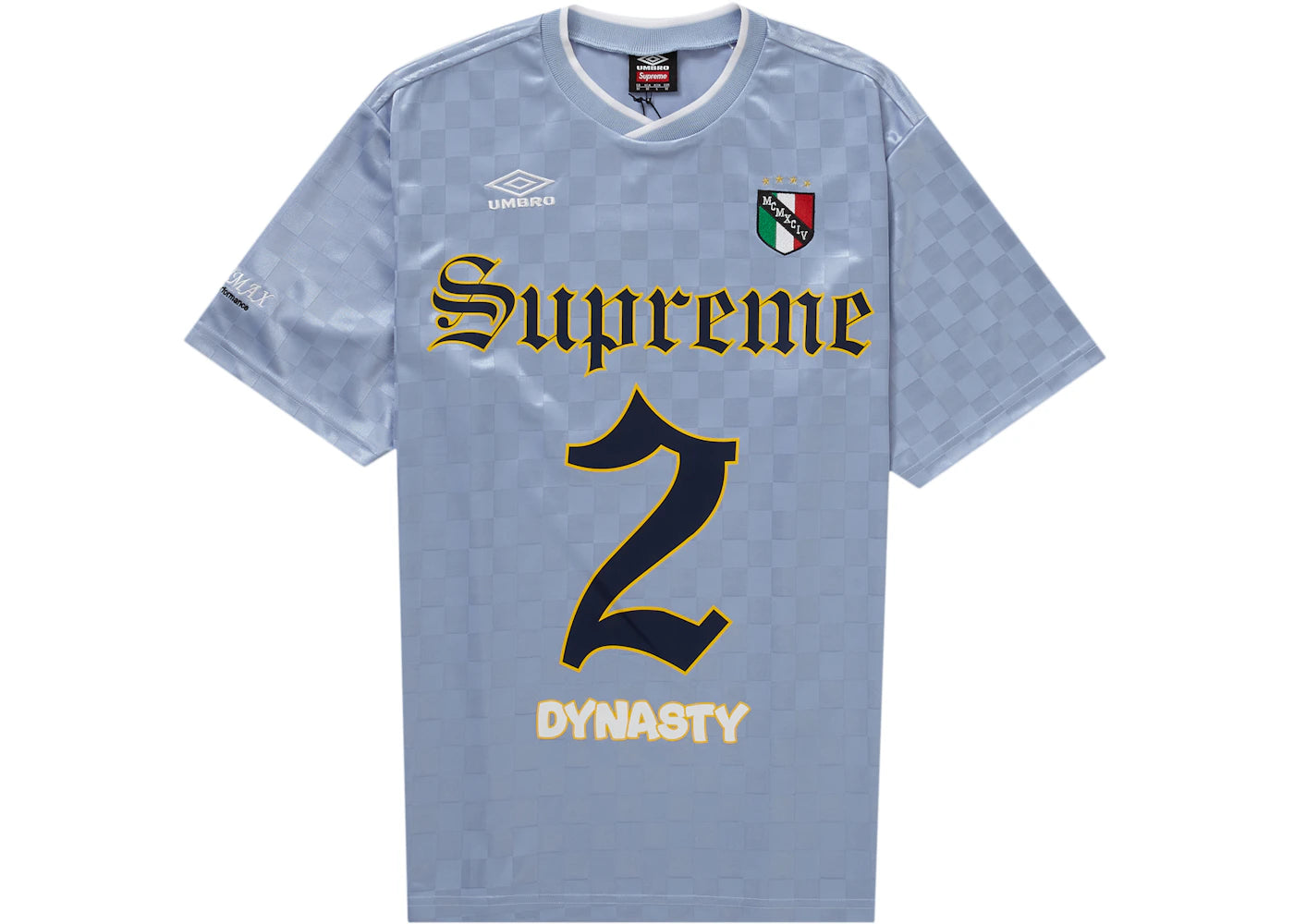 Supreme Umbro Soccer Jersey Light Blue