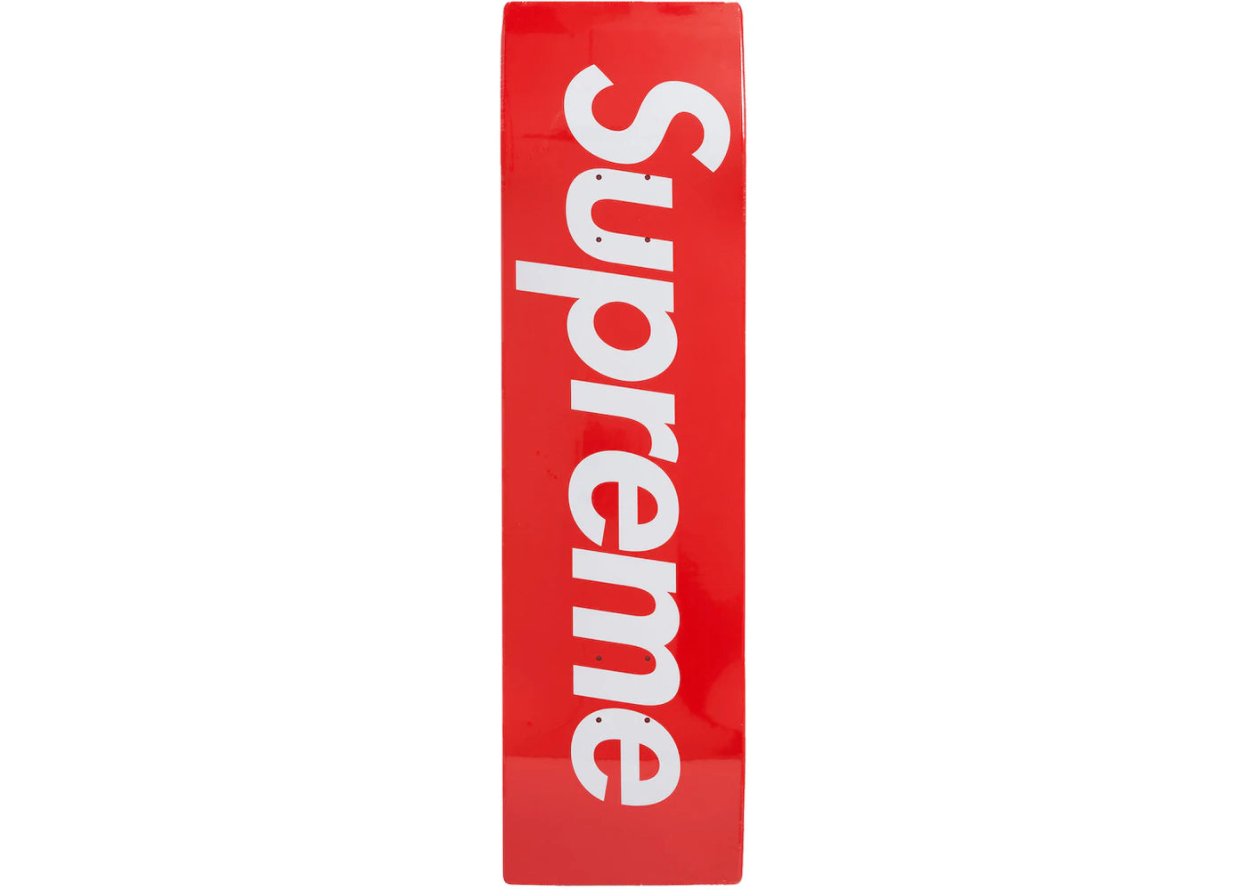 Supreme Uncut Box Logo Skateboard Deck Red