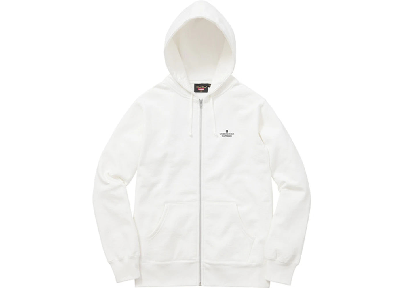 Supreme Undercover Generation Fuck You Zip Up Hoodie White