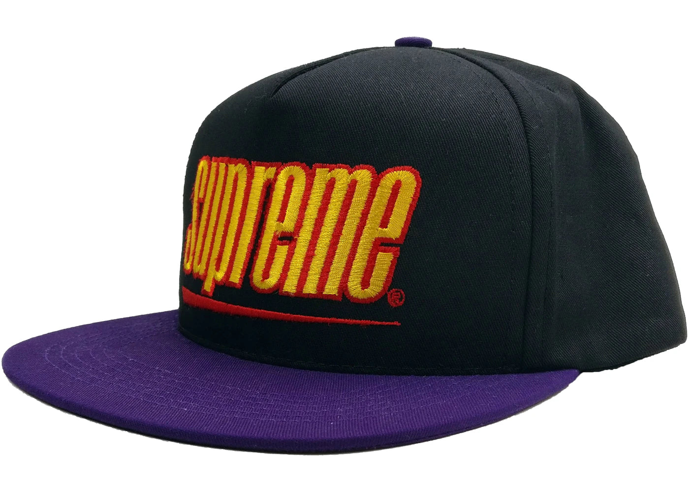 Supreme Underline 5-Panel Black