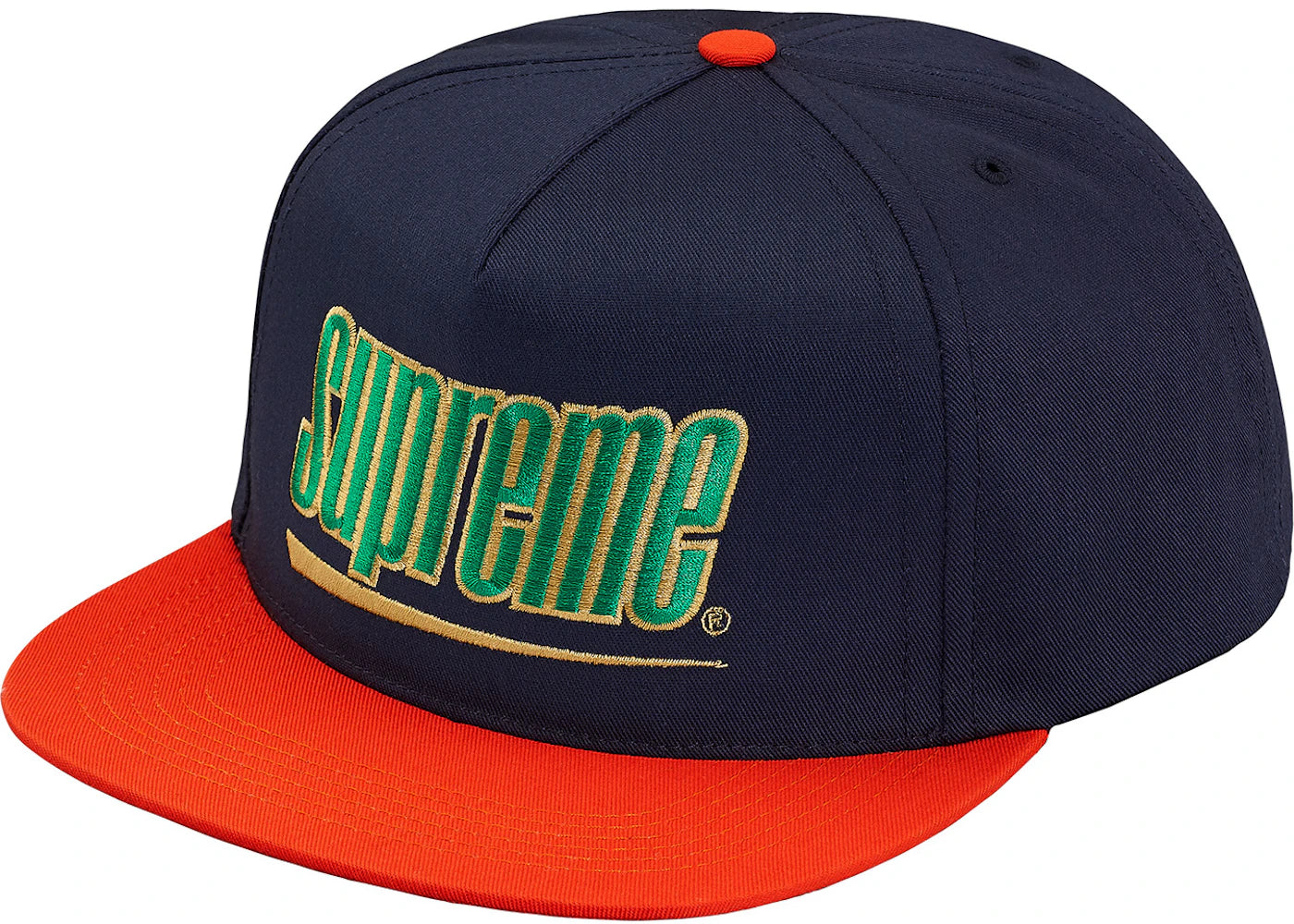 Supreme Underline 5-Panel Navy