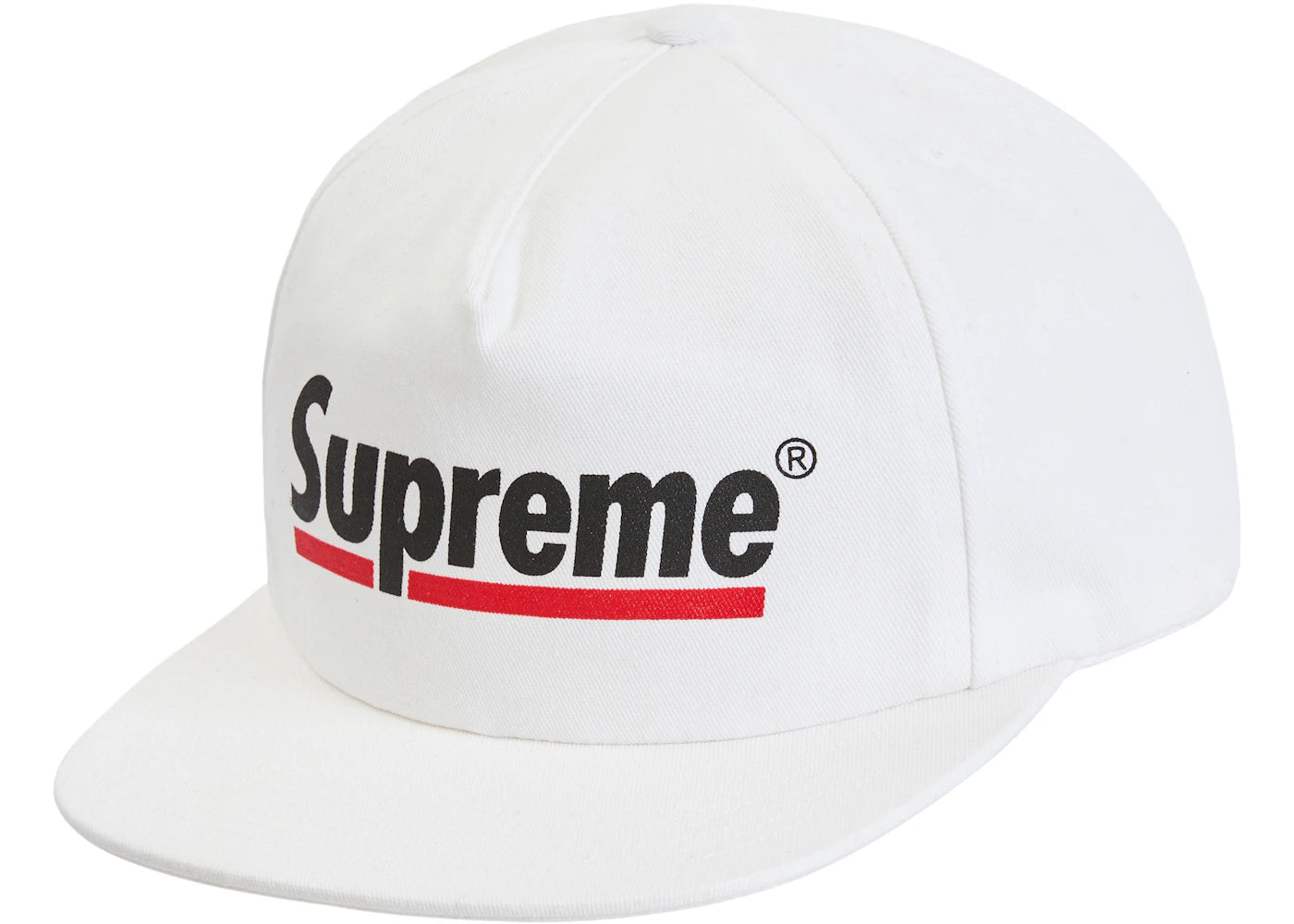 Supreme Underline 5-Panel (SS20) White