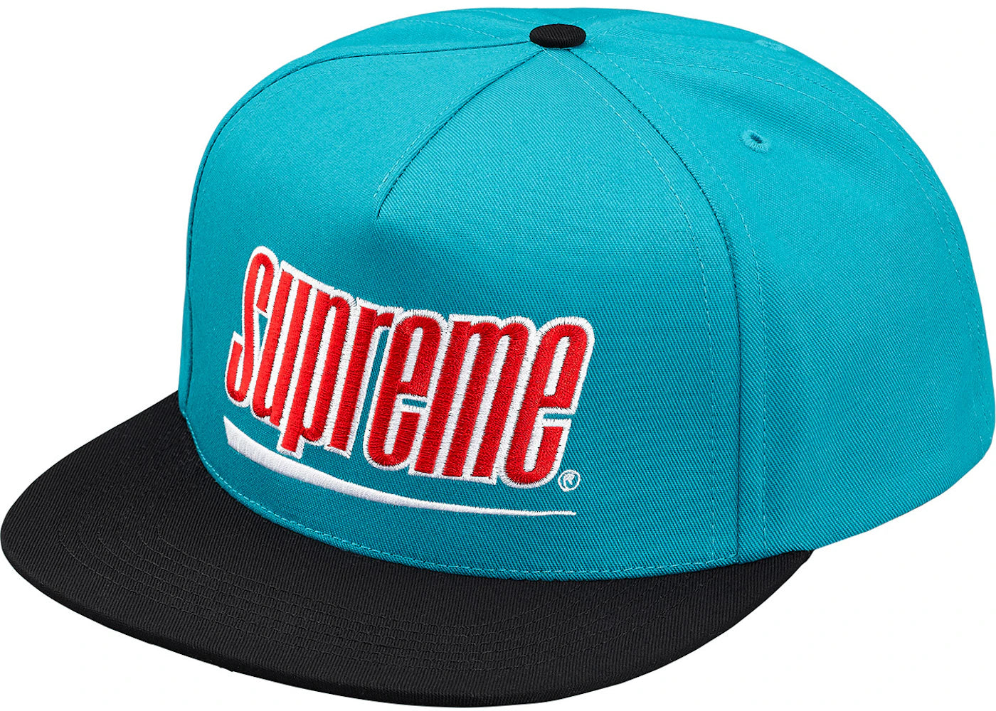 Supreme Underline 5-Panel Teal
