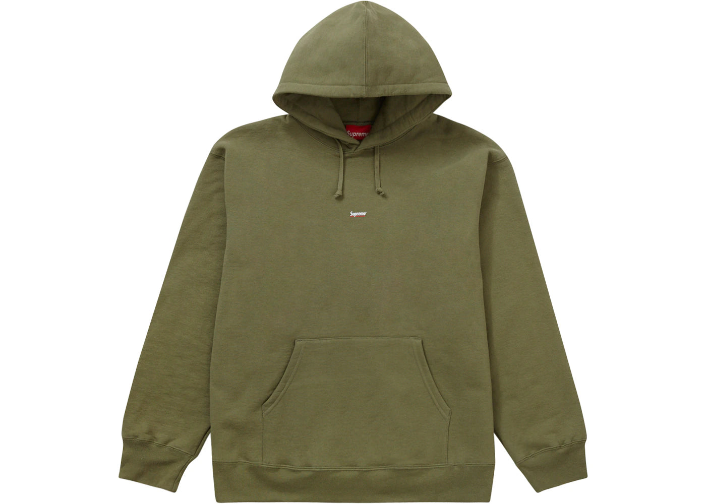 Supreme Underline Hooded Sweatshirt Light Olive