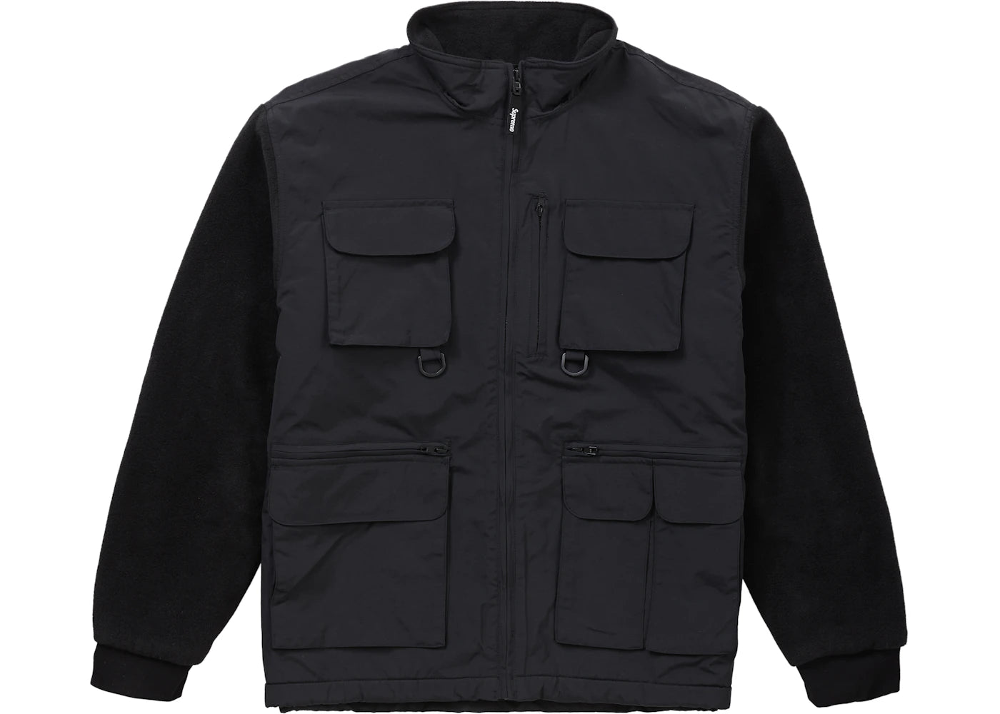 Supreme Upland Fleece Jacket Black