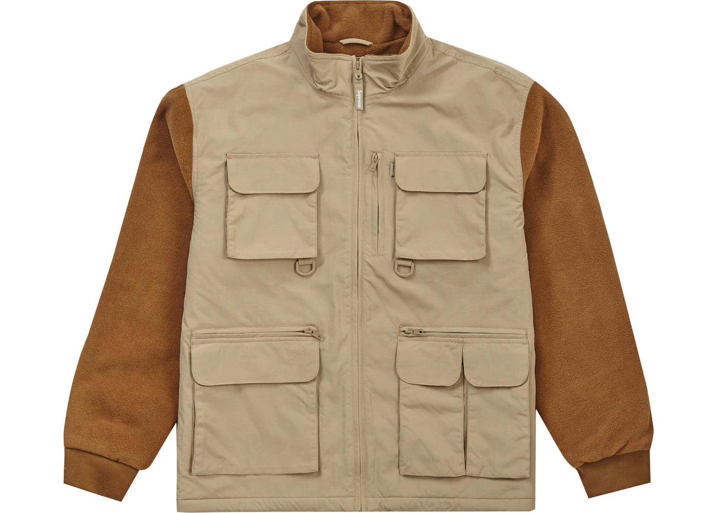 Supreme Upland Fleece Jacket Light Brown