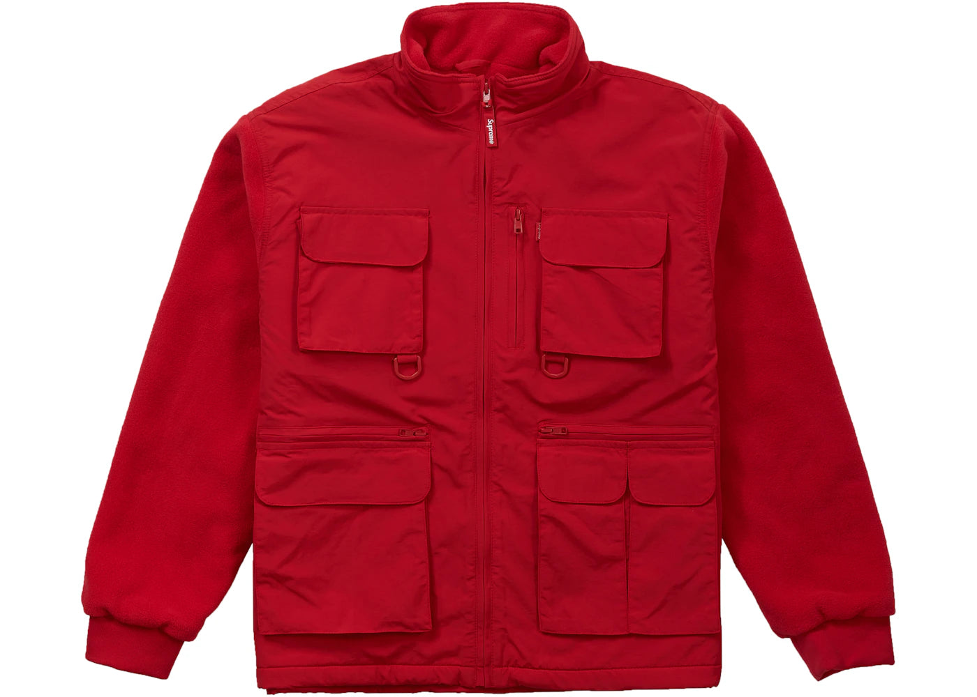 Supreme Upland Fleece Jacket Red