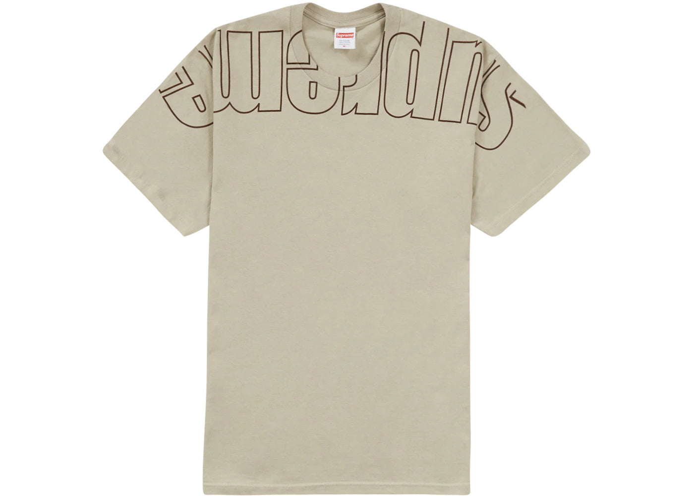Supreme Upside Down Tee Stone