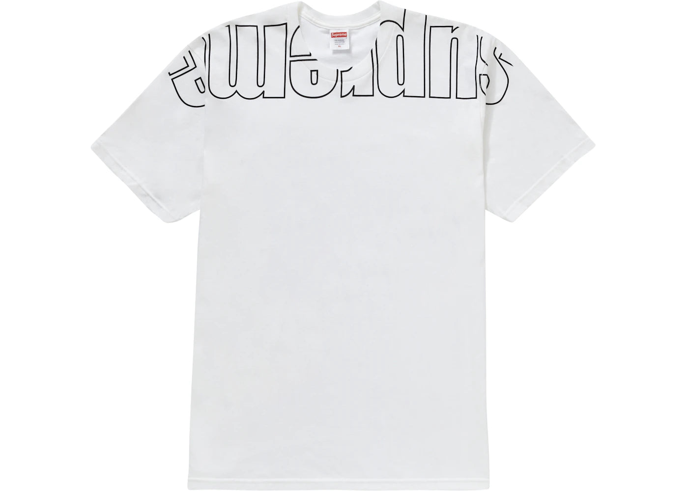 Supreme Upside Down Tee White