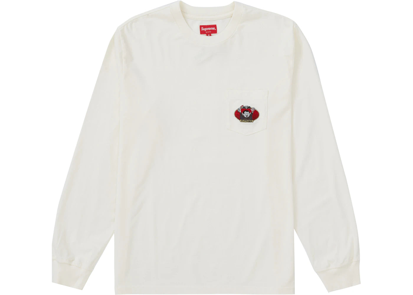 Supreme Vampire Boy L/S Pocket Tee Natural