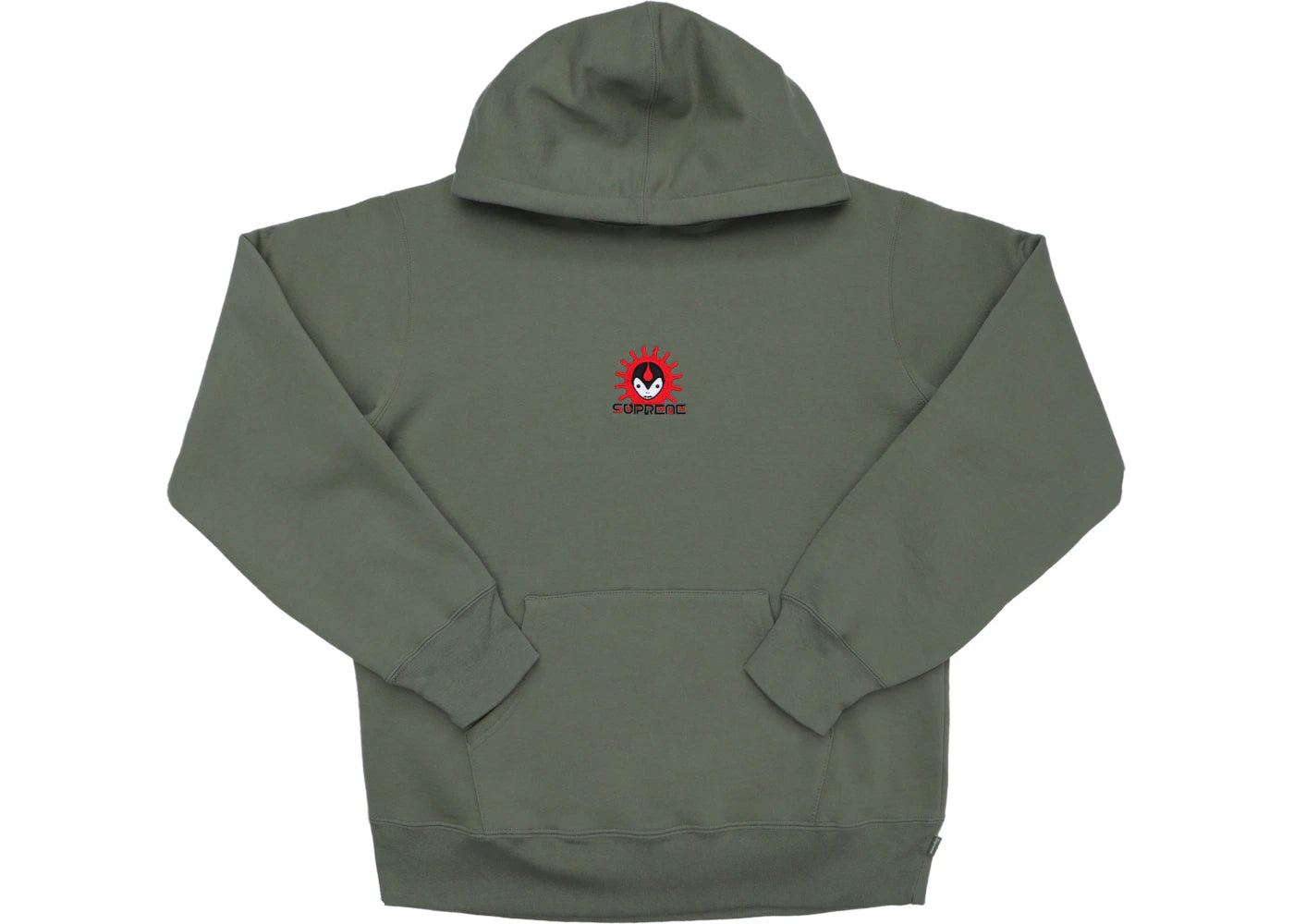 Supreme Vampire Hooded Sweatshirt Light Olive